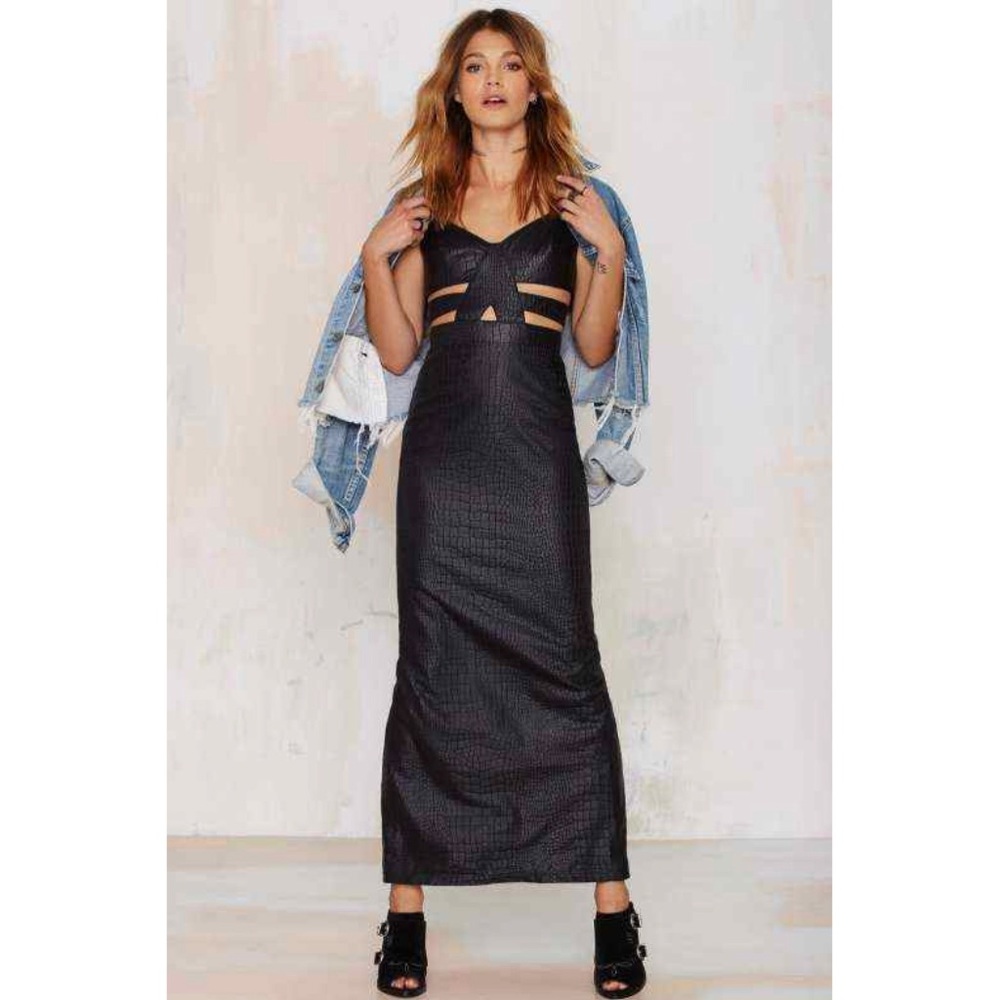 NWT Snake Skin Maxi